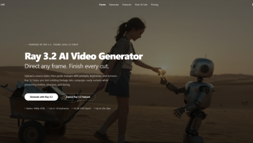 Ray 3.2 AI Video Generator