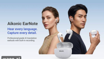 AI翻译耳机EarNote开售：能把通话录音变成PPT大纲？