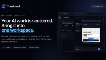 AI 助手越用越多,资料却总要重讲一遍:TurnPanel 把聊天、文件和操作放回一张工作台