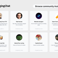 HuggingChat：与开源 AI 模型对话的网页应用