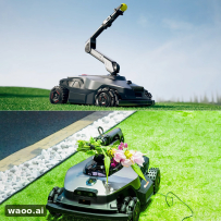 IFA 2025惊现“机械臂割草机”：能摘苹果、捡树枝、陪狗玩
