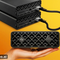 HP OmniDesk Mini：全球首款“AI迷你PC”曝8月上市，Thunderbolt Share成杀手锏