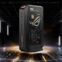 华硕ROG NUC 16二十周年纪念版：半透明机箱塞进RTX 5090，3升小钢炮能有多狂？