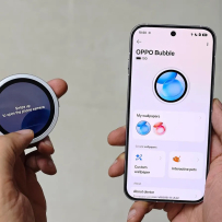 Oppo Bubble：手机背面长了个“小圆屏”，自拍神器还是电子宠物？