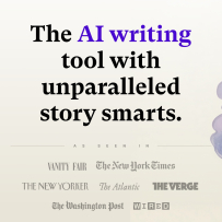Sudowrite：卡在小说大纲、下一段或改稿时，给作者一个能接着聊的工作台