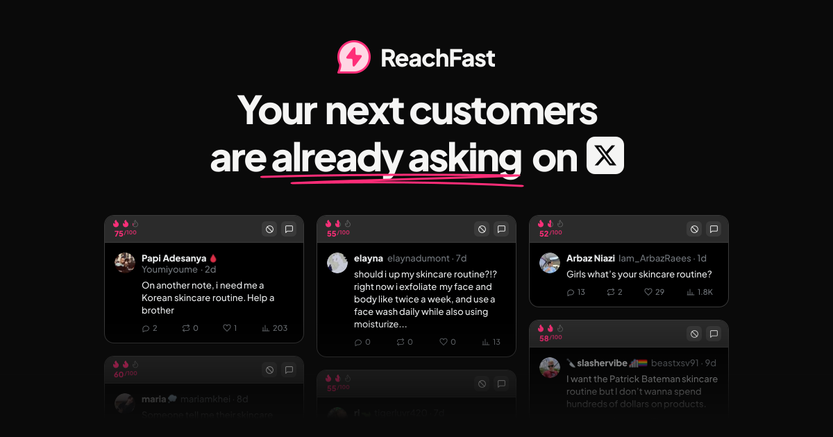 不想群发冷消息？ReachFast 先找出正在公开求推荐的人，再由你亲自回复